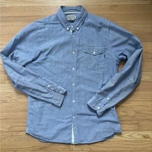 Scotch & Soda Light Blue Casual Button-Down Shirt